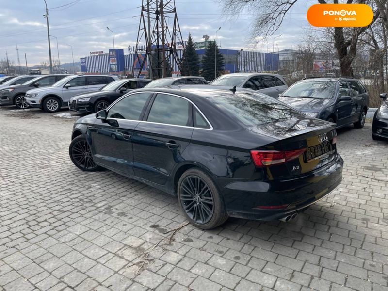 Audi A3, 2018, Бензин, 58 тыс. км, Седан, Чорный, Львов 16946 фото