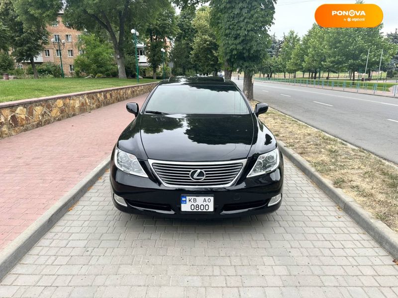 Lexus LS, 2007, Бензин, 4.6 л., 140 тис. км, Седан, Чорний, Київ Cars-Pr-57070 фото