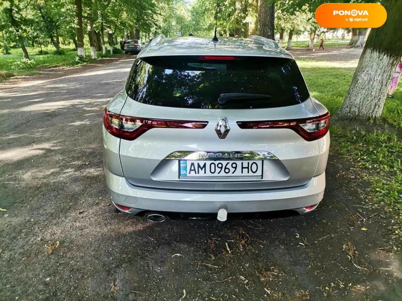 Renault Megane, 2018, Дизель, 1.5 л., 202 тис. км, Універсал, Сірий, Житомир Cars-Pr-68922 фото