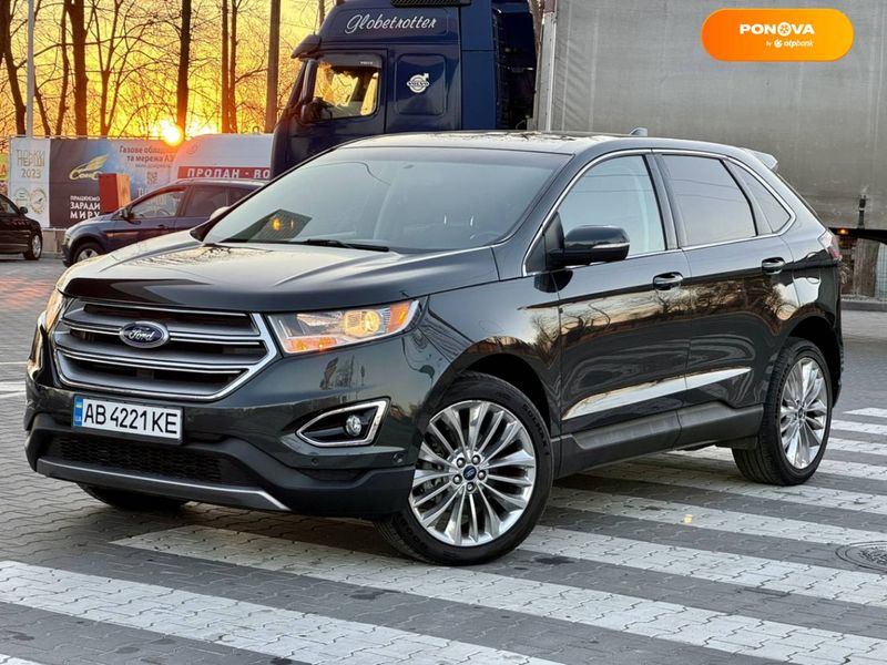 Ford Edge, 2015, Бензин, 2 л., 51 тыс. км, Внедорожник / Кроссовер, Зеленый, Винница Cars-Pr-63564 фото