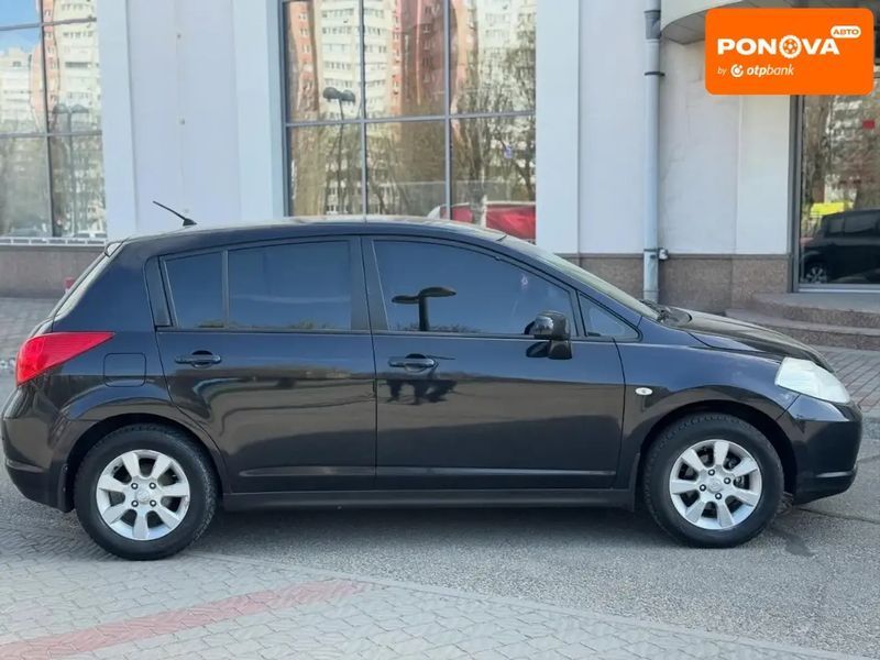 Nissan TIIDA, 2008 р., Бензин, 140 тис. км, Хетчбек, Чорний, Дніпро (Дніпропетровськ) AT-10416049 фото