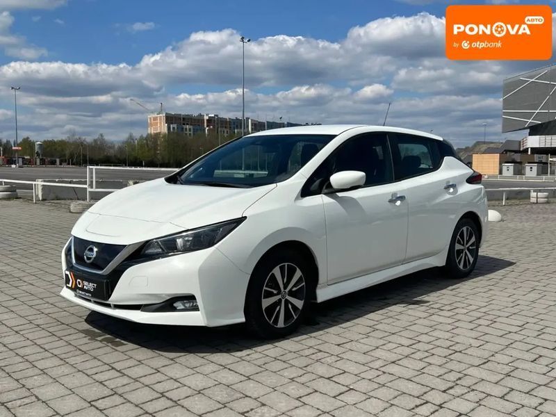 Nissan Leaf, 2018 р., Електро, 51 тис. км, Хетчбек, Білий, Львів AT-10415566 фото
