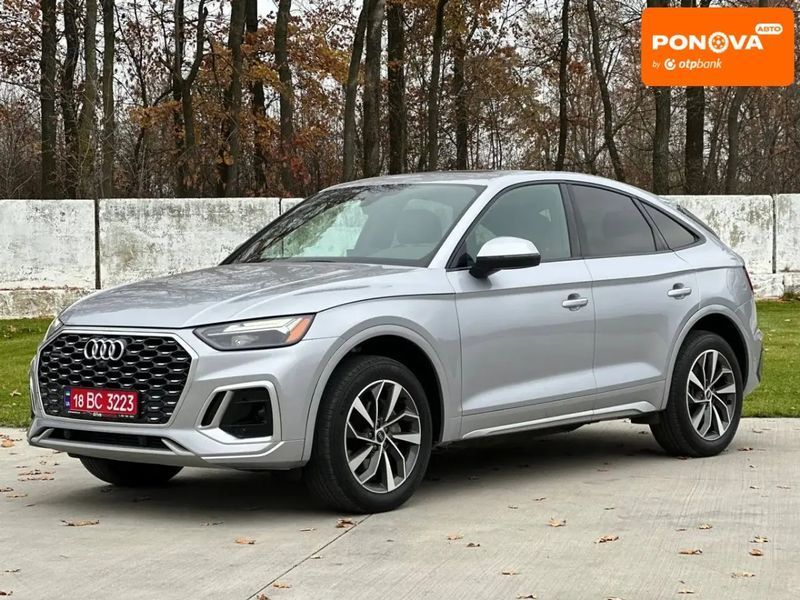 Audi Q5 Sportback, 2021 р., Бензин, 96 тис. км, Позашляховик / Кросовер, Сірий, Луцьк AT-10405643 фото