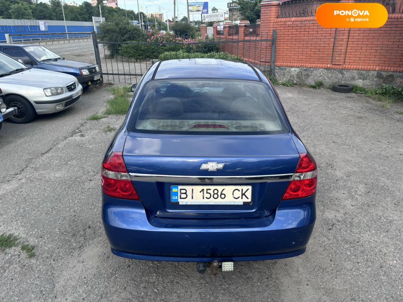 Chevrolet Aveo, 2008, Газ пропан-бутан / Бензин, 1.6 л., 320 тис. км, Седан, Синій, Полтава 103464 фото