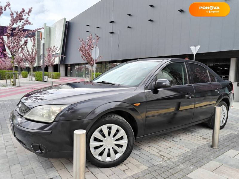 Ford Mondeo, 2001, Бензин, 1.8 л., 296 тис. км, Седан, Чорний, Київ 39934 фото