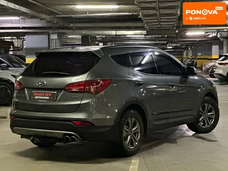 Hyundai Santa FE, 2015 г., Газ пропан-бутан / Бензин, 144 тыс. км, Внедорожник / Кроссовер, Серый, Днепр (Днепропетровск) AT-10408027 фото
