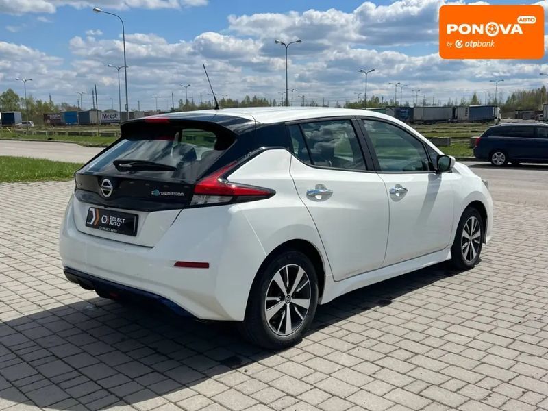 Nissan Leaf, 2018 р., Електро, 51 тис. км, Хетчбек, Білий, Львів AT-10415566 фото