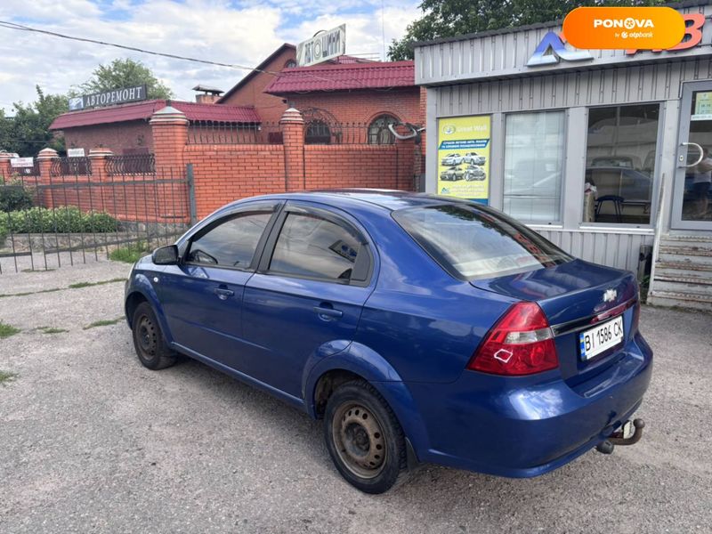 Chevrolet Aveo, 2008, Газ пропан-бутан / Бензин, 1.6 л., 320 тис. км, Седан, Синій, Полтава 103464 фото