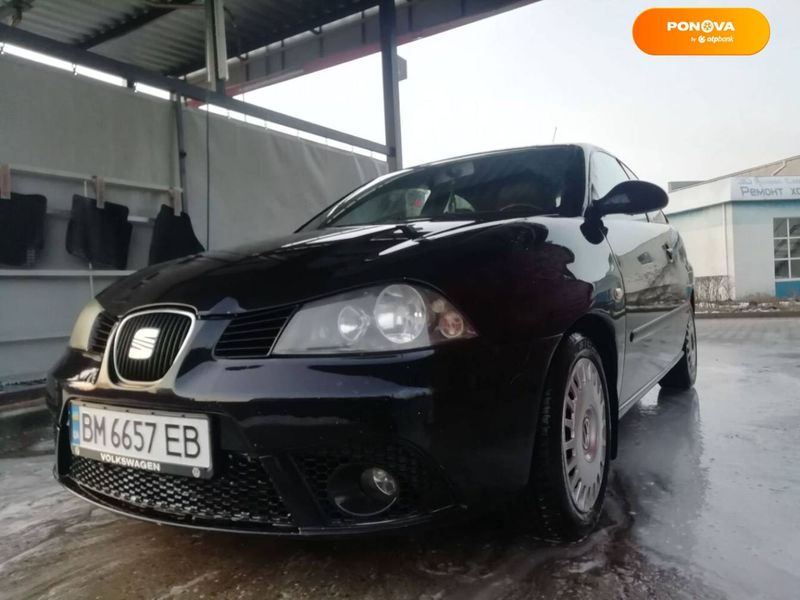 SEAT Ibiza, 2006, Бензин, 2 л., 231 тис. км, Хетчбек, Чорний, Суми Cars-Pr-60551 фото