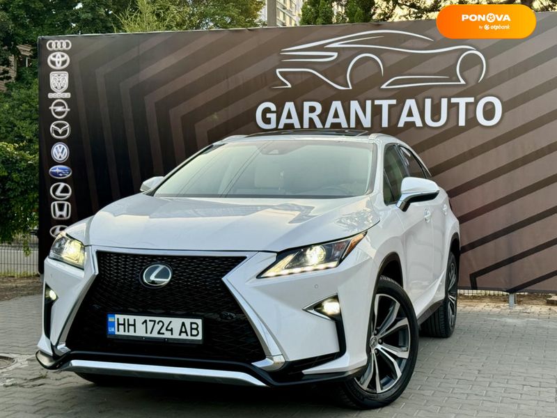 Lexus RX, 2018, Бензин, 3.46 л., 103 тис. км, Позашляховик / Кросовер, Білий, Одеса 108262 фото