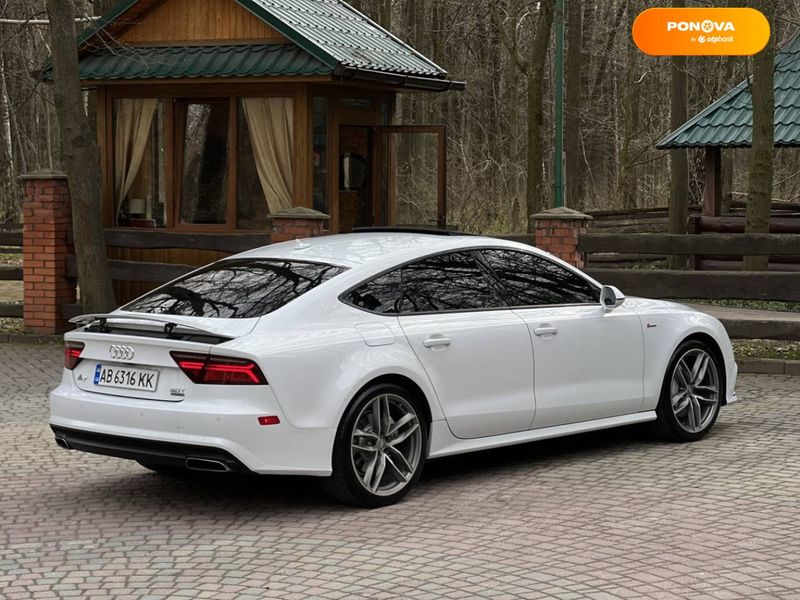 Audi A7 Sportback, 2015, Бензин, 3 л., 142 тыс. км, Лифтбек, Белый, Винница Cars-Pr-63000 фото