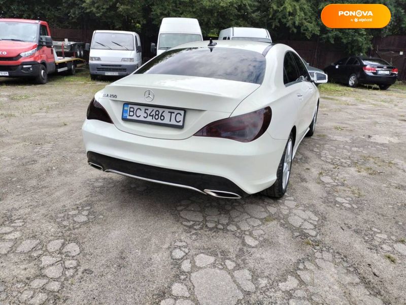 Mercedes-Benz CLA-Class, 2017, Бензин, 2 л., 54 тыс. км, Седан, Белый, Львов Cars-Pr-69053 фото