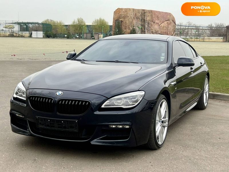 BMW 6 Series Gran Coupe, 2015, Дизель, 2.99 л., 65 тис. км, Купе, Чорний, Одеса Cars-Pr-56962 фото