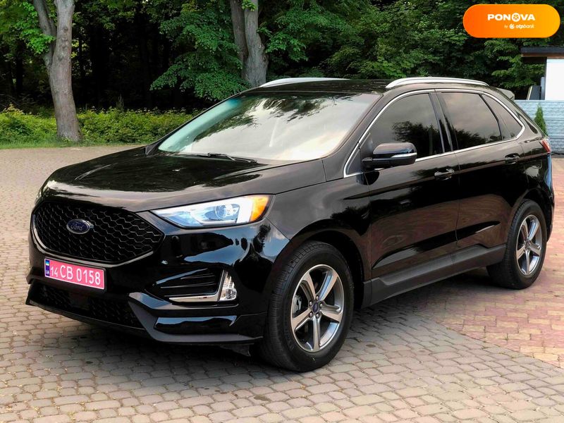 Ford Edge, 2019, Бензин, 2 л., 133 тис. км, Позашляховик / Кросовер, Чорний, Львів 48820 фото