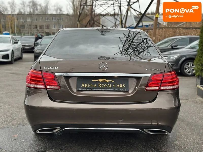 Mercedes-Benz E-Class, 2015 г., Дизель, 197 тыс. км, Седан, Коричневый, Харьков AT-10404977 фото
