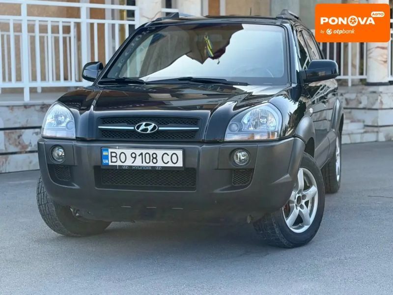 Hyundai Tucson, 2006 р., Бензин, 211 тис. км, Позашляховик / Кросовер, Чорний, Тернопіль AT-10415315 фото