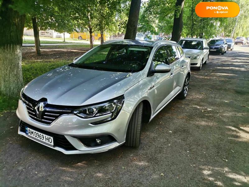 Renault Megane, 2018, Дизель, 1.5 л., 202 тис. км, Універсал, Сірий, Житомир Cars-Pr-68922 фото