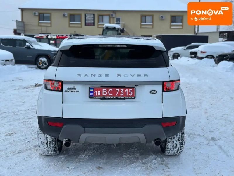 Land Rover Range Rover Evoque, 2015 г., Бензин, 206 тыс. км, Внедорожник / Кроссовер, Белый, Луцк AT-10407245 фото