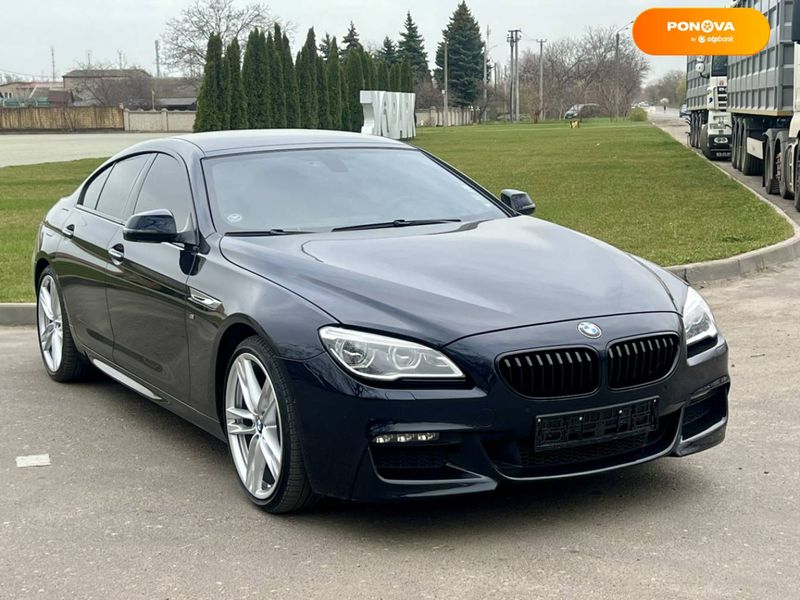 BMW 6 Series Gran Coupe, 2015, Дизель, 2.99 л., 65 тыс. км, Купе, Чорный, Одесса Cars-Pr-56962 фото