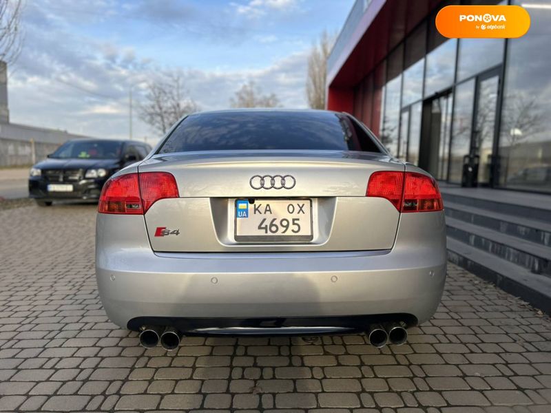 Audi S4, 2007, Бензин, 4.16 л., 85 тыс. км, Седан, Серый, Киев 23183 фото