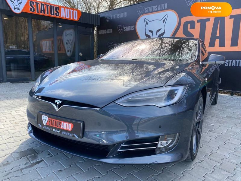 Tesla Model S, 2018, Електро, 131 тис. км, Ліфтбек, Сірий, Хмельницький 44417 фото