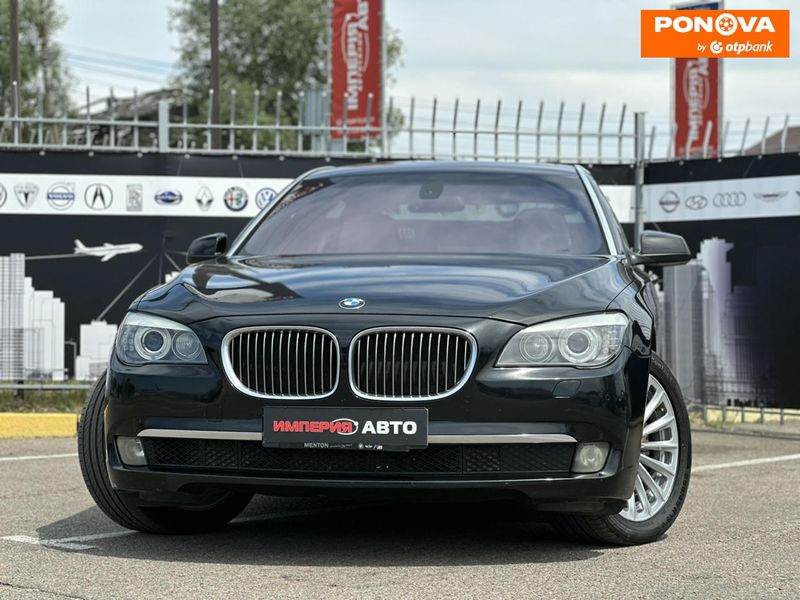 BMW 7 Series, 2010, Бензин, 4.39 л., 177 тис. км, Седан, Чорний, Київ 50781 фото