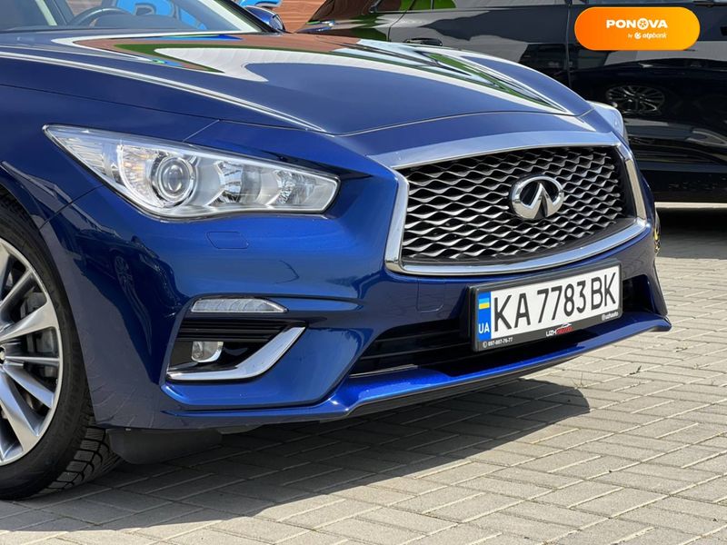 Infiniti Q50, 2019, Бензин, 2 л., 41 тыс. км, Седан, Синий, Ужгород Cars-Pr-65332 фото