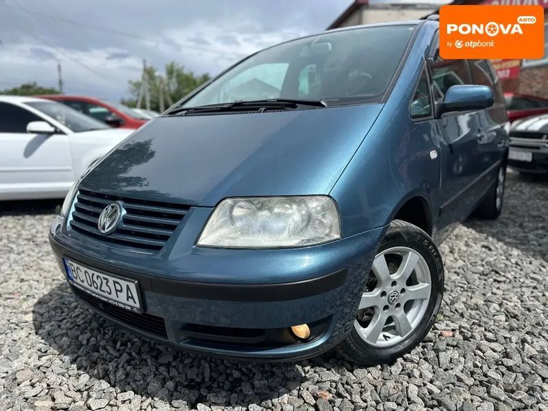 Volkswagen Sharan, 2001 р., Дизель, 330 тис. км, Мінівен, Синій, Сміла AT-10418405 фото