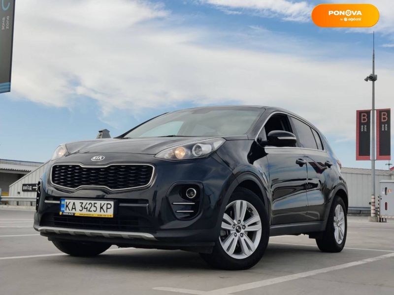 Kia Sportage, 2017, Дизель, 2 л., 175 тис. км, Позашляховик / Кросовер, Чорний, Київ 40773 фото