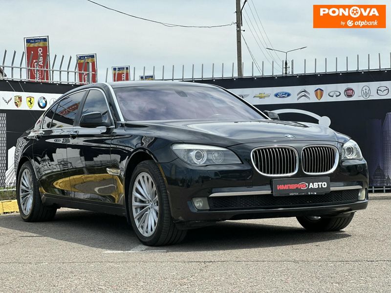 BMW 7 Series, 2010, Бензин, 4.39 л., 177 тис. км, Седан, Чорний, Київ 50781 фото