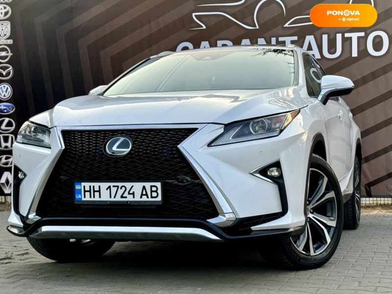 Lexus RX, 2018, Бензин, 3.46 л., 103 тис. км, Позашляховик / Кросовер, Білий, Одеса 108262 фото