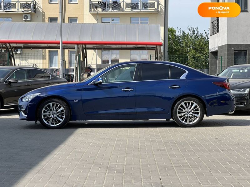 Infiniti Q50, 2019, Бензин, 2 л., 41 тыс. км, Седан, Синий, Ужгород Cars-Pr-65332 фото