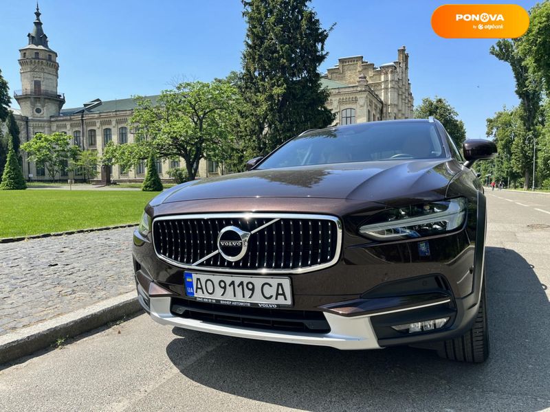 Volvo V90 Cross Country, 2017, Дизель, 1.97 л., 195 тыс. км, Универсал, Коричневый, Киев Cars-Pr-121532 фото