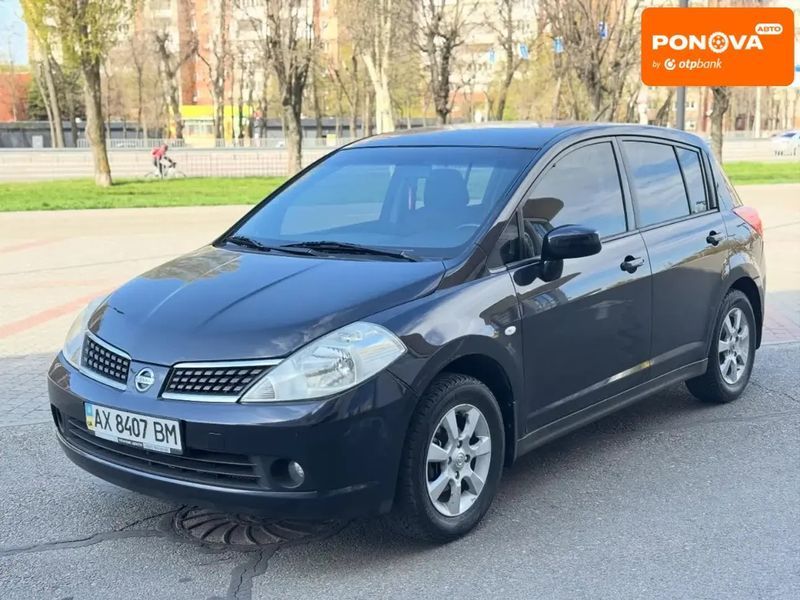 Nissan TIIDA, 2008 р., Бензин, 140 тис. км, Хетчбек, Чорний, Дніпро (Дніпропетровськ) AT-10416049 фото