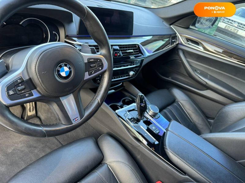 BMW 5 Series, 2018, Бензин, 2 л., 135 тис. км, Седан, Чорний, Львів 44779 фото