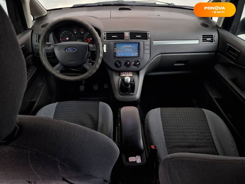 Ford Focus C-Max, 2007, Газ пропан-бутан / Бензин, 1.6 л., 246 тис. км, Мікровен, Сірий, Одеса 46588 фото