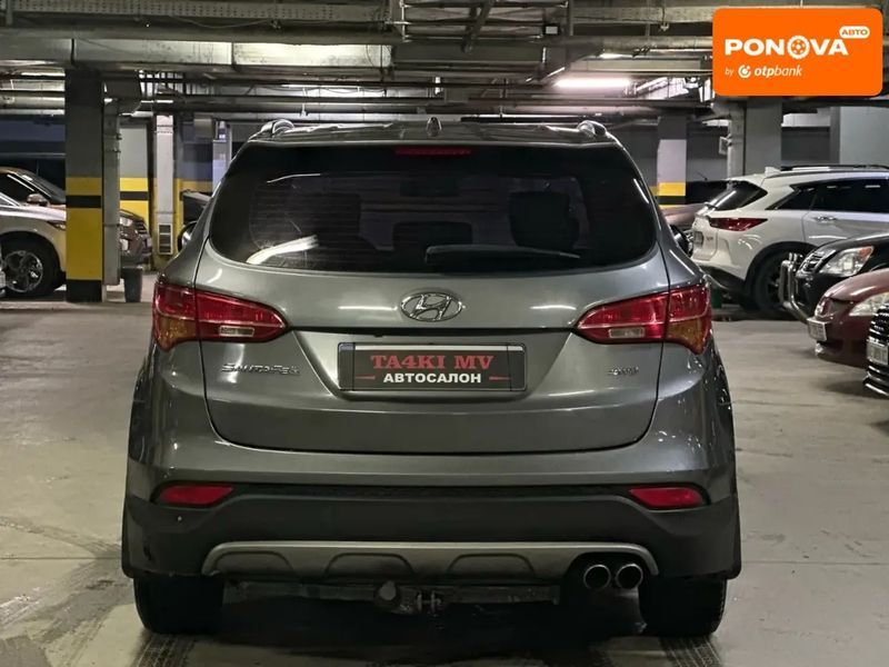 Hyundai Santa FE, 2015 г., Газ пропан-бутан / Бензин, 144 тыс. км, Внедорожник / Кроссовер, Серый, Днепр (Днепропетровск) AT-10408027 фото