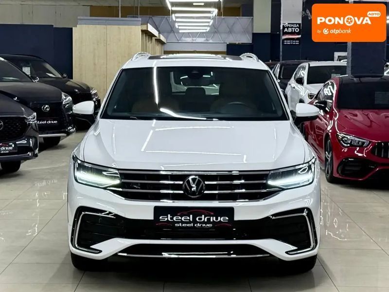 Volkswagen Tiguan, 2022 р., Бензин, 62 тис. км, Позашляховик / Кросовер, Білий, Миколаїв AT-10413380 фото