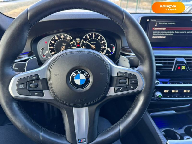 BMW 5 Series, 2018, Бензин, 2 л., 135 тис. км, Седан, Чорний, Львів 44779 фото