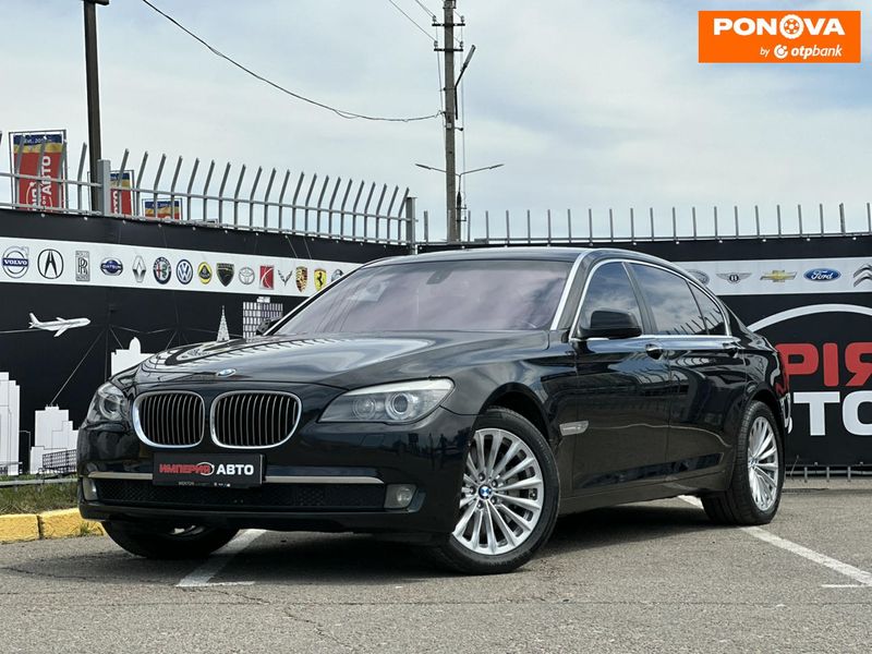 BMW 7 Series, 2010, Бензин, 4.39 л., 177 тис. км, Седан, Чорний, Київ 50781 фото