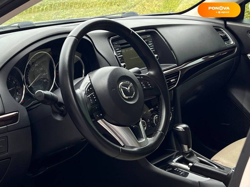 Mazda 6, 2014, Бензин, 2.49 л., 200 тыс. км, Седан, Белый, Киев 49264 фото