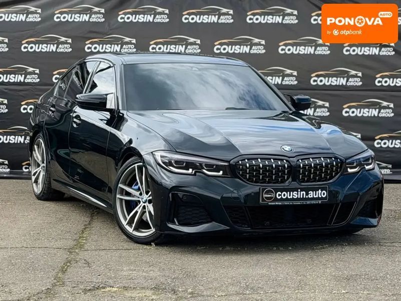 BMW 3 Series, 2021 р., Бензин, 61 тис. км, Седан, Чорний, Київ AT-10418370 фото