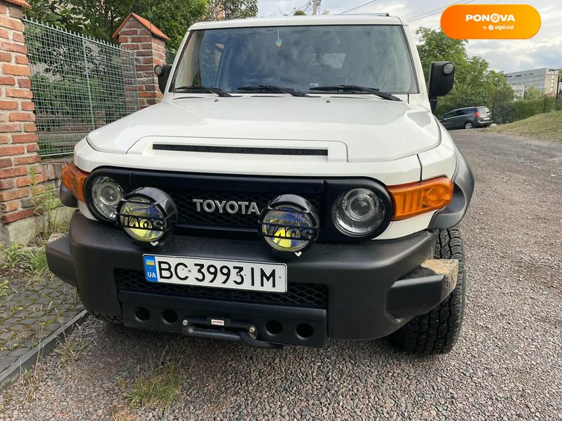 Toyota FJ Cruiser, 2014, Бензин, 4 л., 120 тыс. км, Внедорожник / Кроссовер, Белый, Львов Cars-Pr-67167 фото