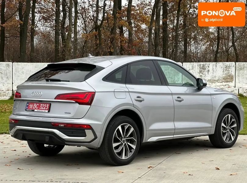 Audi Q5 Sportback, 2021 р., Бензин, 96 тис. км, Позашляховик / Кросовер, Сірий, Луцьк AT-10405643 фото