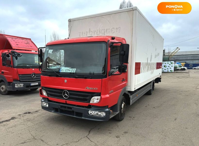 Mercedes-Benz Atego, 2009, Дизель, 283 тис. км, Вантажний фургон, Червоний, Київ 53132 фото