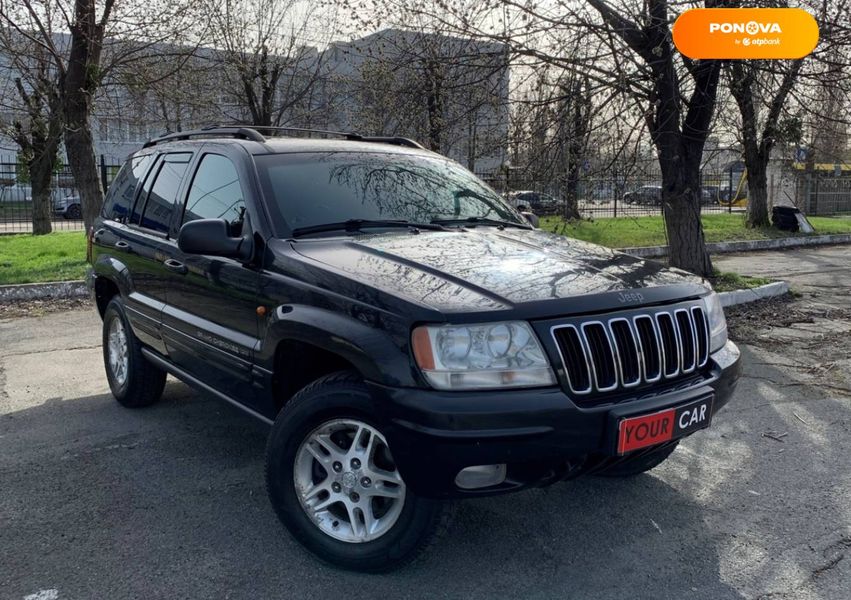 Jeep Grand Cherokee, 2003, Дизель, 2.7 л., 211 тис. км, Позашляховик / Кросовер, Чорний, Київ 108031 фото