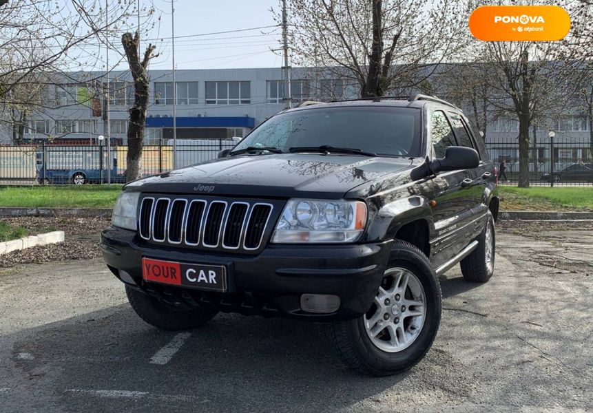 Jeep Grand Cherokee, 2003, Дизель, 2.7 л., 211 тис. км, Позашляховик / Кросовер, Чорний, Київ 108031 фото