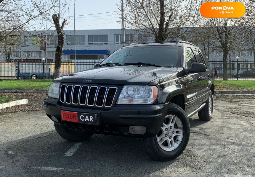 Jeep Grand Cherokee, 2003, Дизель, 2.7 л., 211 тис. км, Позашляховик / Кросовер, Чорний, Київ 108031 фото