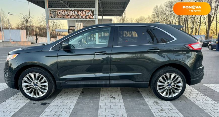 Ford Edge, 2015, Бензин, 2 л., 51 тыс. км, Внедорожник / Кроссовер, Зеленый, Винница Cars-Pr-63564 фото