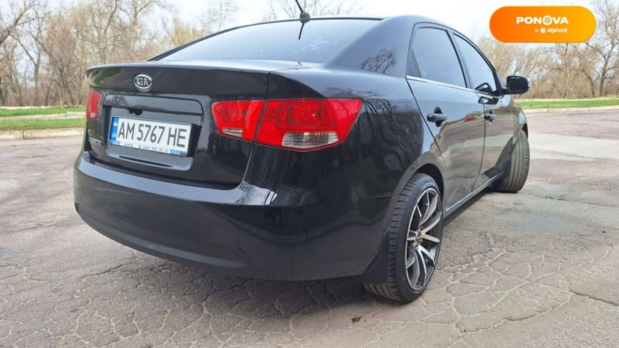 Kia Cerato, 2009, Газ пропан-бутан / Бензин, 1.59 л., 238 тис. км, Седан, Чорний, Кам'янське (Дніпродзержинськ) Cars-Pr-65717 фото